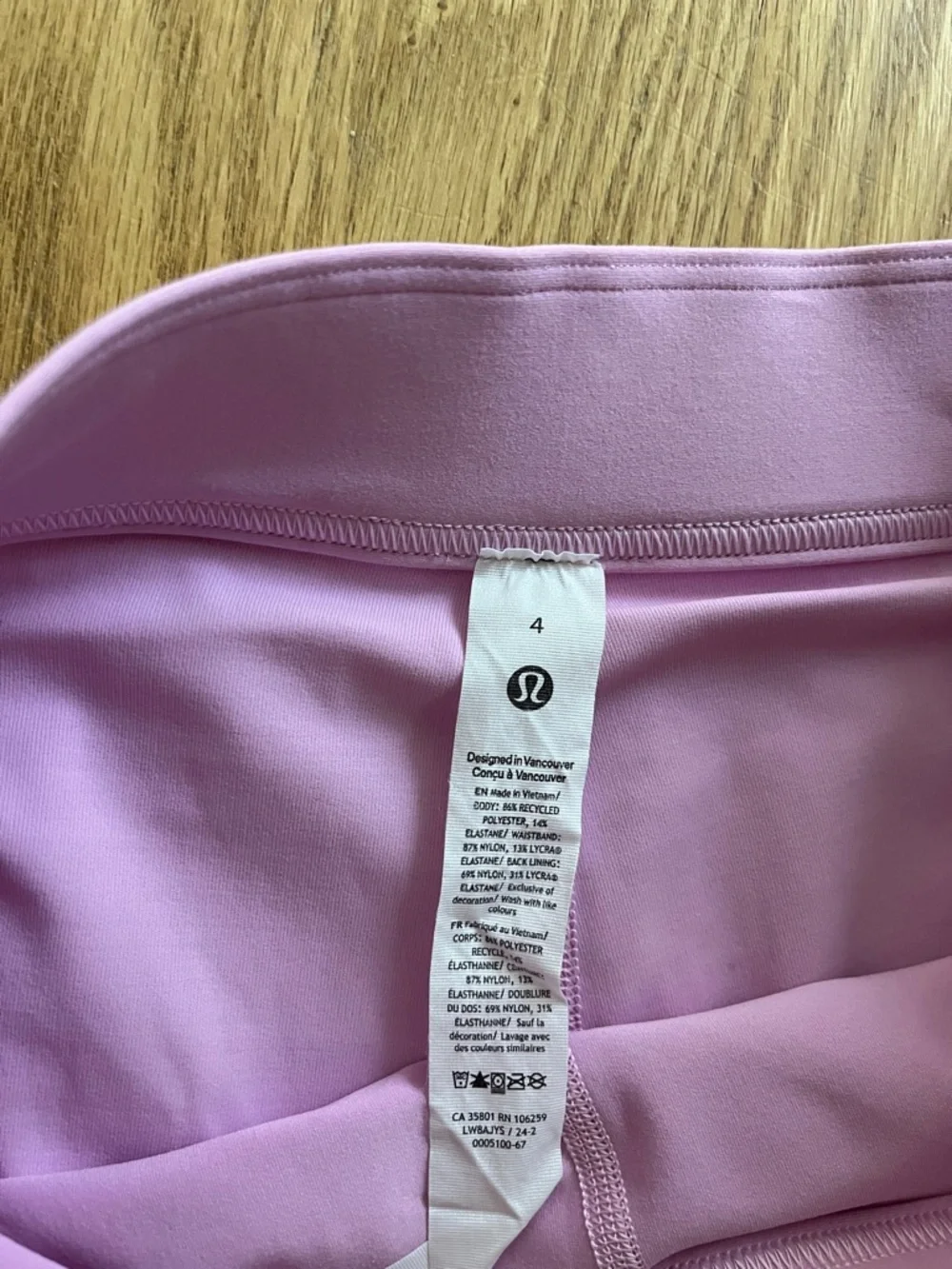 lululemon athletica Light Pink Pleated Skater Skirt - Picture 6 of 10